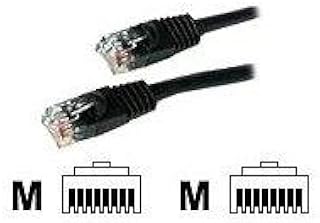 STARTECH 6 FT BLACK SNAGLESS CAT5E PATCH CABLE