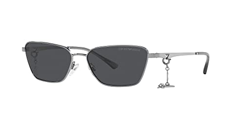 Emporio Armani Women's Ea2141 Rectangular Sunglasses