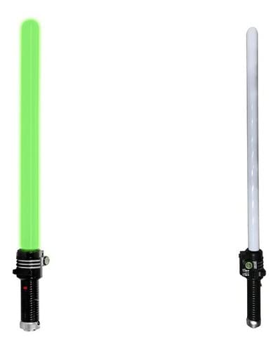 Sabre Espada Space Wars Verde Com Som - Art Brink
