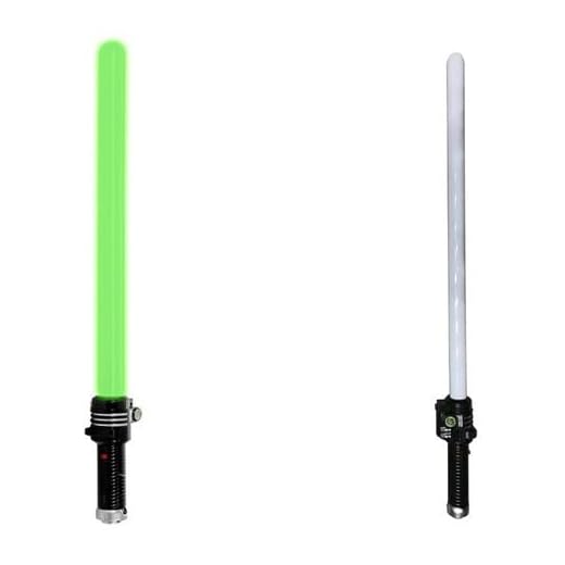 Sabre Espada Space Wars Verde Com Som - Art Brink