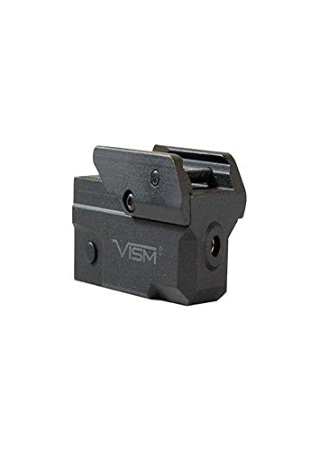 NC Star VAPRLSRKM Compact Pistol Laser with Keymod Rail, Red Laser