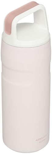 Image of Stanley IceFlow Cap and Carry Water Bottle | Wide Mouth Twist Lid | Lightweight & Leakproof for Travel & Sports | Insulated Stainless Steel | BPA-Free