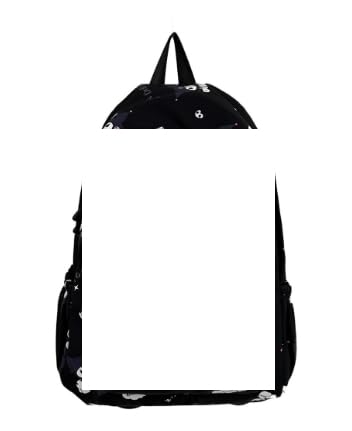YCVBCY Mochila infantil Mochila De Los Niños Bolsa De Jardín De Infantes Kindergarten Mochila para Niños Mochila escolar de Dibujos Animados Mochila Escolar Portátil para Niños -Negro