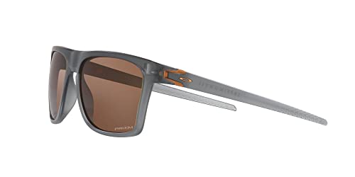 Image of Oakley Sunglasses for Men - OO9100 Leffingwell Rectangular Sunglasses PRIZM Lenses