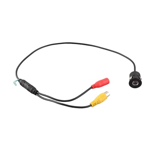Image of Mini Camera, 120 Wide Angle Wired IP68 Mini Color CCTV CCD Security Camera with Night Vision for Car Monitor