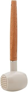 Wiltshire EAT Smart Potato Masher, Non-Stick cookware Safe Potato Ricer, Wooden Handle Kitchen Utensil, Heat Resistant Cooking Tool (Colour: Brown, Cream) Natural,43835