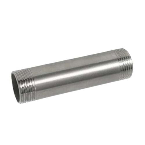 Instalación de tubería roscada conector unión tubo redondo macho BSPT 3