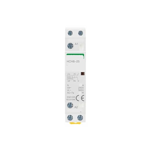Contacteur HCH8-25 2P 16A 2NC 230V automatique pour tableau électrique de maison