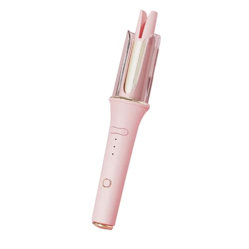 Pesderty Rizador de Pelo AutomáTico 25 mm Rodillo de Pelo de CeráMica con RotacióN AutomáTica Rizador Profesional Varita Rizadora Ondulador de Pelo Enchufe Europeo C