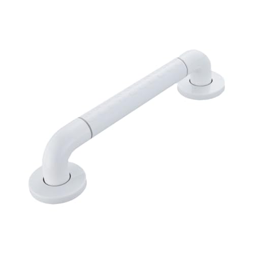 Image of Toyvian Non-Slip for Elderly and Disabled Grab Bar White Safety Hand Rail Made of Stainless Steel and Abs Wear Resistant Support Rail Bathroom Suitable for Toilet and Bathroom Use
