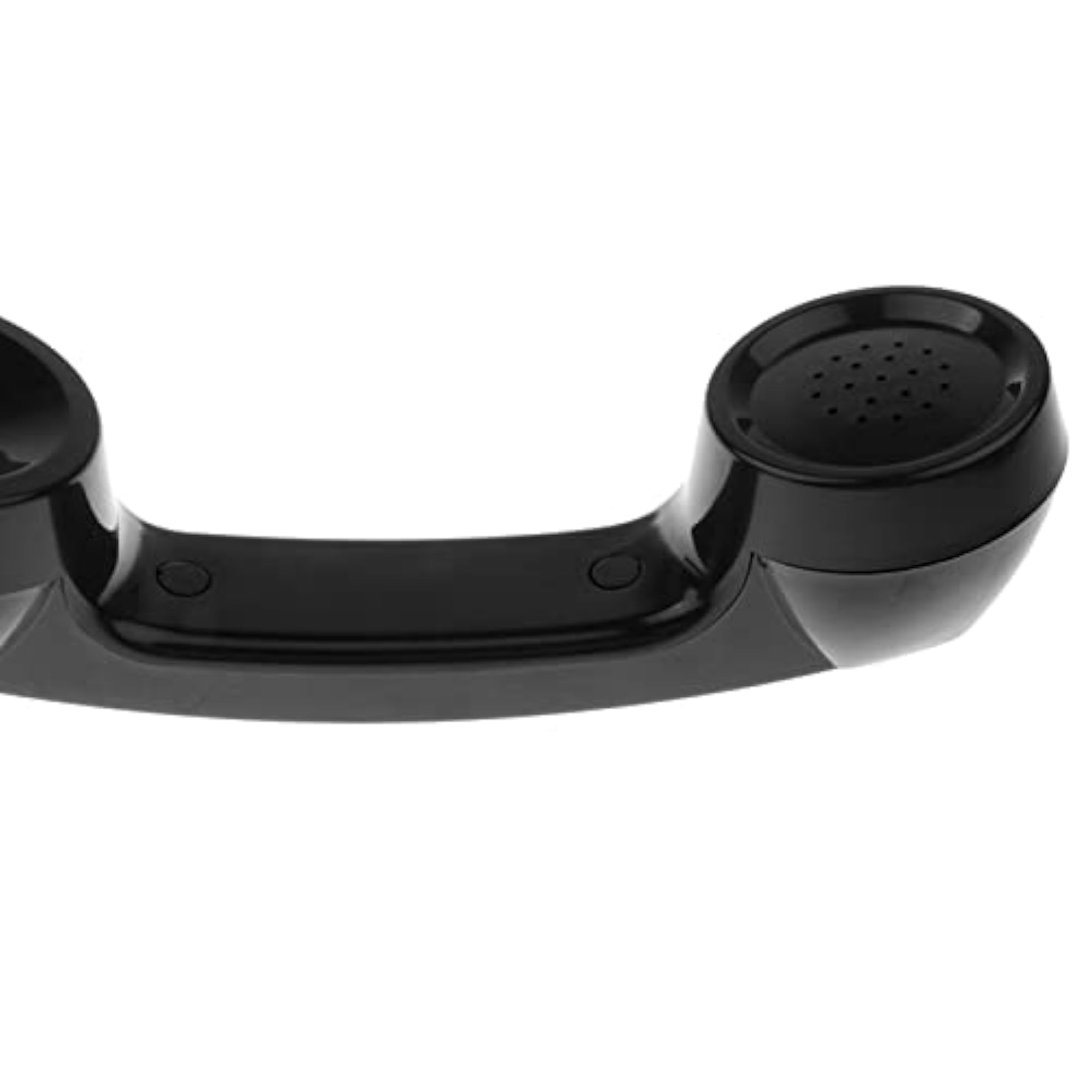3.5mm Mic Retro Cell Telephone Handset, Black