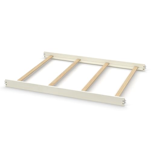 Full-Size Solid Wood Conversion Kit Bed Rails for Evolur Convertible Cribs