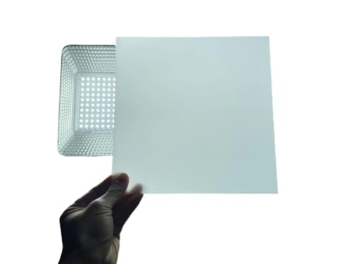 Panneau acrylique givré LED blanc laiteux anti-éblouissement pour rénover un faux plafond