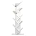 WeHome - Libreria moderna adatta per soggiorno, salotto, ingresso, design moderno ed elgante, libreria design, disponibili in diverse colorazioni, librerie moderne (Latte)