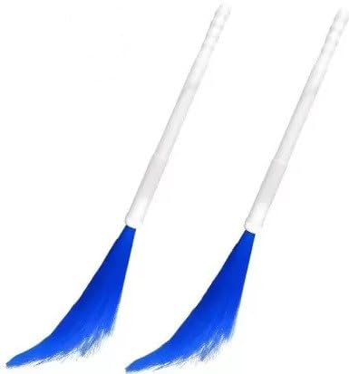 STS Plastic Brooms for Cleaning Floor Long Handle Pack of 2 (2) (B0CRHM9KGR) Amazon Price History, Amazon Price Tracker