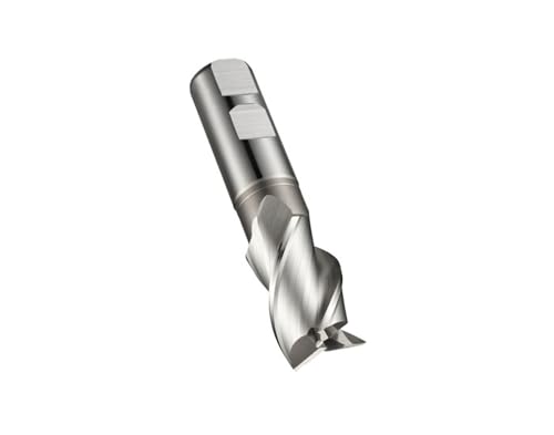 Image of Dormer C33625.0 Shank End Mill, Bright Coating, Cobalt High Speed Steel PM, 25 mm Head Diameter, 45 mm Flute Length
