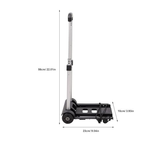 Carretilla Plegable Multifuncional Compacta para Equipaje miniatura 6