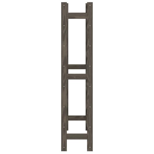 Estante para 56 botellas de vino en madera de pino miniatura 4