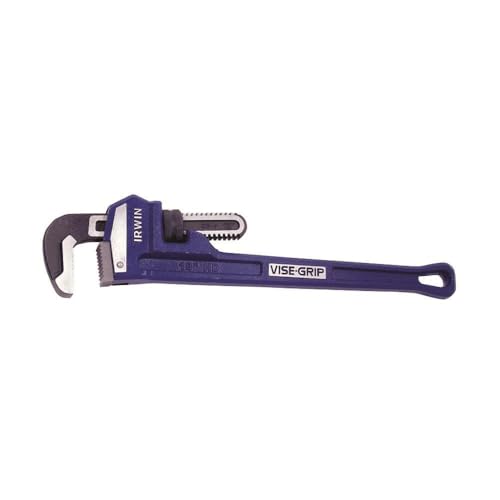 IRWIN VISE-GRIP Pipe Wrench, Cast Iron, SAE, 2-1/2-Inch Jaw, 18-Inch Length (45619) by IRWIN - Used condition - US$24.46