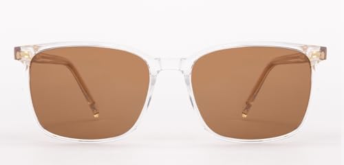 Image of Vincent Chase By Lenskart | Full Rim Square | Polarized Sunglasses Stylish |100% UV Protected | For Men & Women (Large, VC S18707)