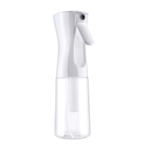 Eupneicu Hair Water Sprayer [200ml], Continuous Spray, for Hair Styling, Plants, Pets, Cleaning [Transparent]