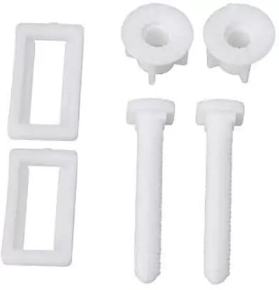 (53MM*23MM) Pvc Screw Hinges Set for Wall Hung and One Piece western Toilet commode seat cover (B0D6NF1LFG) Amazon Price History, Amazon Price Tracker