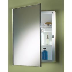 Jensen 614 Basic Styleline Surface Mount Molded Recessed Medicine Cabinet