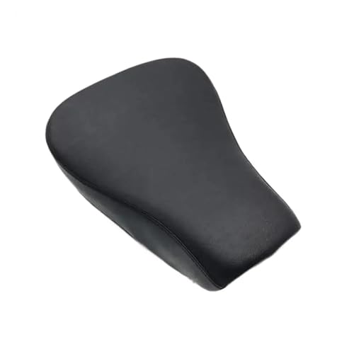 Asiento delantero de moto para Sportster XL1200 y XL883 2004-2019 de cuero negro