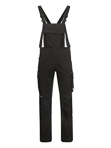 PUMA WORK WEAR Petos premium con muchos bolsillos y tejido de nailon extra reforzado, gris antracita / negro, 50 Cover