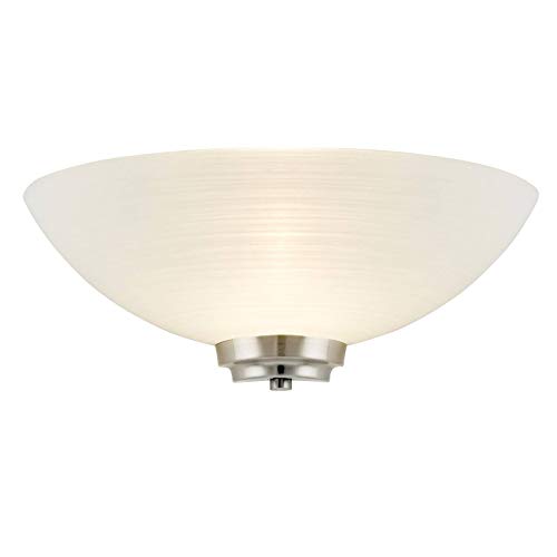 Image of Welles 1 Light Flush Wall Light Finish: Satin Chrome
