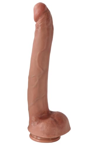 13 Inch Huge Dildo Long Extra Large XL Wide Giant Dildo Large Sex Toys. Silicone Penis with Strong Suction Cup. Lossless No.83