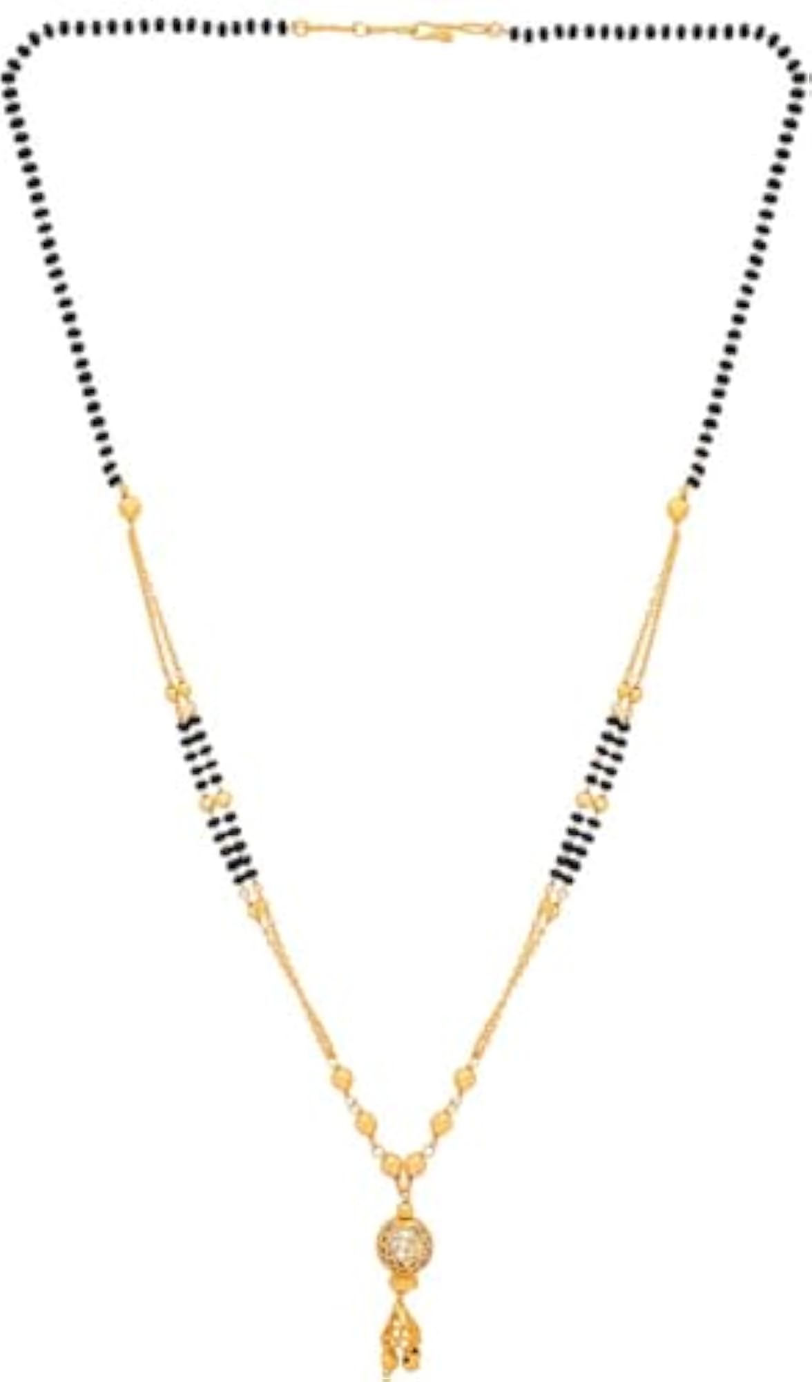 Premium Quality Micro Gold Plated American Diamond Mangalsutra