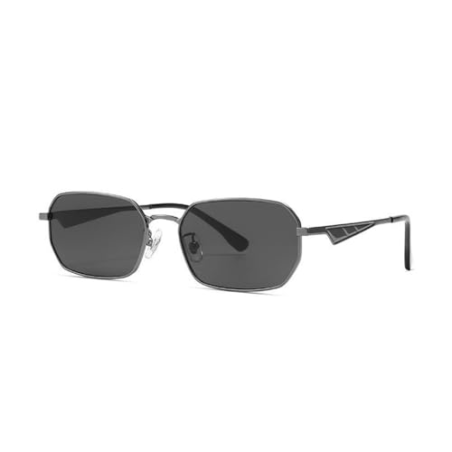 Lunettes de soleil photochromiques homme femme carrées rétro en nylon