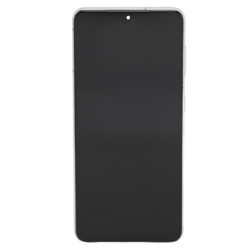 Demeras Wymiana Digitizera LCD Ekran Dotykowy o Wysokiej Rozdzielczości do Zestawu łatwej Instalacji S21 5G 6,2 Cala (Srebrny)