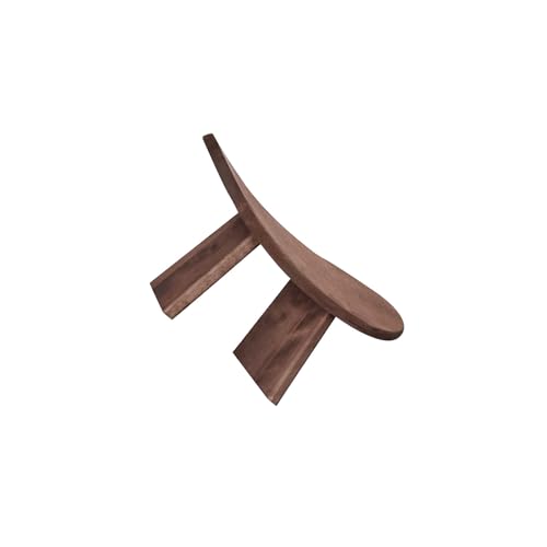 Taburete para arrodillarse de madera, silla ergonómica de meditación postural 5