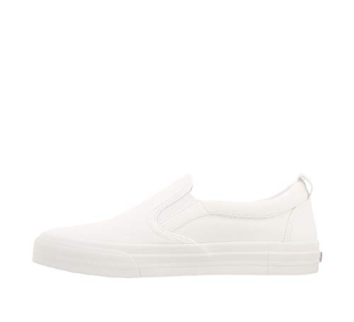 Image of Taos Rubber Soul Slip-On Women's Sneaker - Fresh and Clean Canvas Design with Effortless Style, Removable Footbed and Arch Support - Elevated Comfort for All-Day Fashion