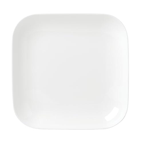Image of Lenox Dinnerware Set, Studio 1414 Square 12-Piece Set, Service For 4, Bone China Material, Dishwasher & Microwave Safe, Home And Kitchen, Kitchen And Dining, Plates And Bowls Sets (White, 12 Pieces)