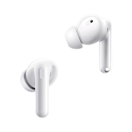 Image of realme Buds T310 Truly Wireless in Ear Earbuds with 46dB Hybrid ANC, 360 Spatial Audio, 12.4mm Dynamic Bass Driver, Upto 40Hrs Battery and Fast Charging (Agile White)