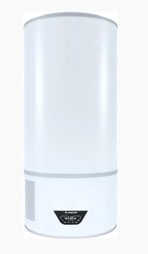 Ariston Lydos Hybrid Wifi 100L, Chauffe Eau Thermodynamique Mural 100 L, Classe A, COP 1.89, Air Ambiant, 50% d'Économie d'Énergie, Prêt-à-Poser, Installation en France