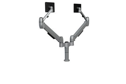 SpaceCo 4" Extension Sit-Stand Double SpaceArm Monitor Arm SS02X4