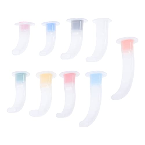 45Pcs Emergencies Oropharyngeal Airways Outdoor Tool One-Time Medical Intubations Nasopharyngeal Aid Guide Management Health Airway For Trauma Patient Surgeries Disposable #TOP3