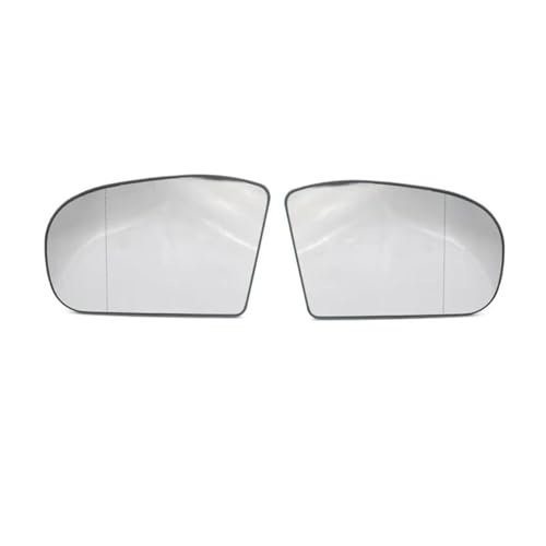 Dégivrage rétroviseur en panne Mercedes W203 W211 : lot de 2 verres transparents grand angle