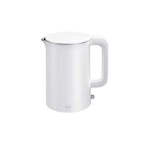 Tetera eléctrica de acero inoxidable de doble capa miniatura 1