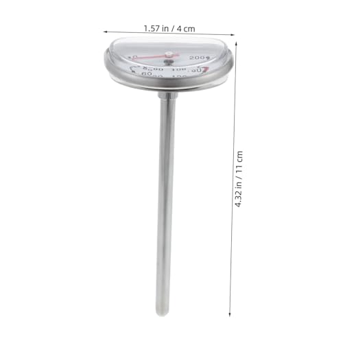 BAZEITFLOW ステンレス鋼製 揚げ物用温計 油温計 料理にな高耐久キッチンツール 高精 フライ用