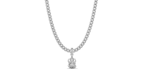 Pendentif en argent sterling à porter au quotidien pour attirer la sérénité et l'harmonie