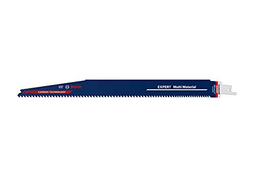 Bosch Accessories 1X Lame Per Seghe Universali Expert `Multi Material` S 1256 Xhm Ghisa, Lunghezza 300 Mm, Accessorio Sega Universale