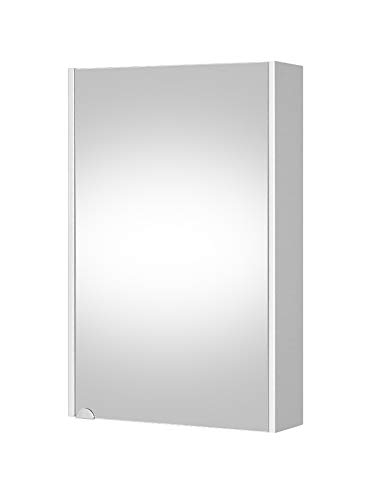 Planetmöbel Spiegelschrank 50cm (Weiß) Cover