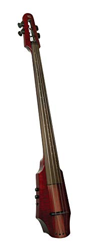 NS Design WAV4C-CELLO-TRD 4-String Electric Cello - Transparent Red