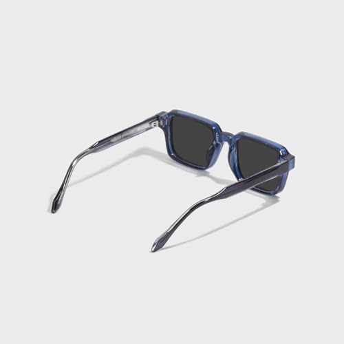 Image of SAM AND MARSHALL OCTOBER Sunglass I 400% UV Protection I Rectangular Sunglass I Cellulose Propionate I Unisex