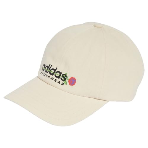 adidas Unisex - Adulto Flower cap, Wonder White/Multicolor, XS